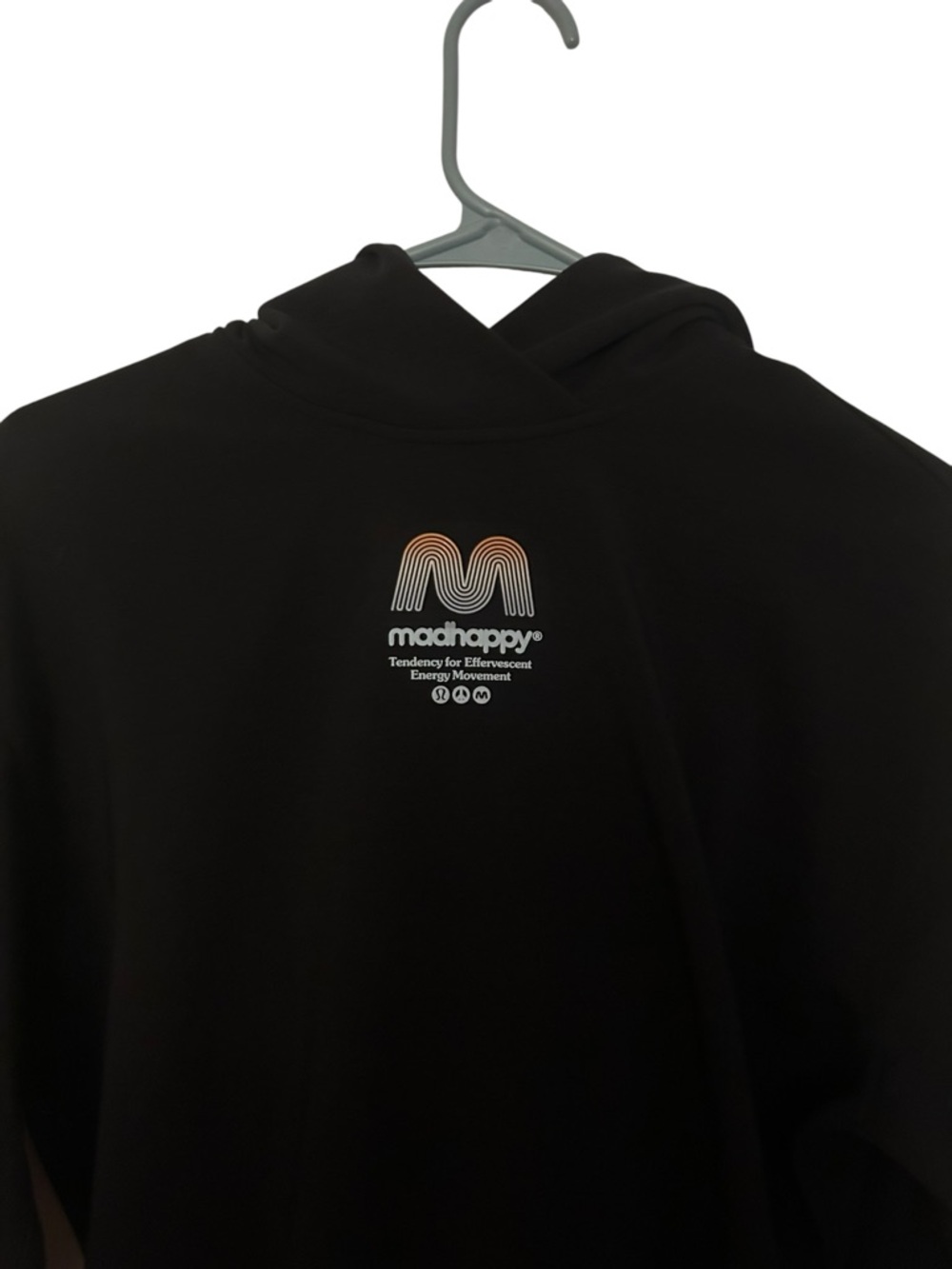 Lululemon x Madhappy Relaxed Cropped Hoodie Black size 2 - Picture 3 of 6